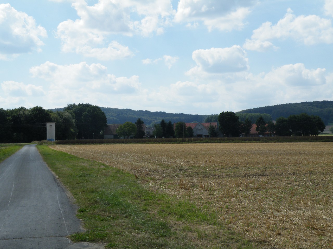 Holzhausen (heute Preußisch-Oldendorf - Bad Holzhausden): Der Ort des Geschehens; Foto: S. Schröder.