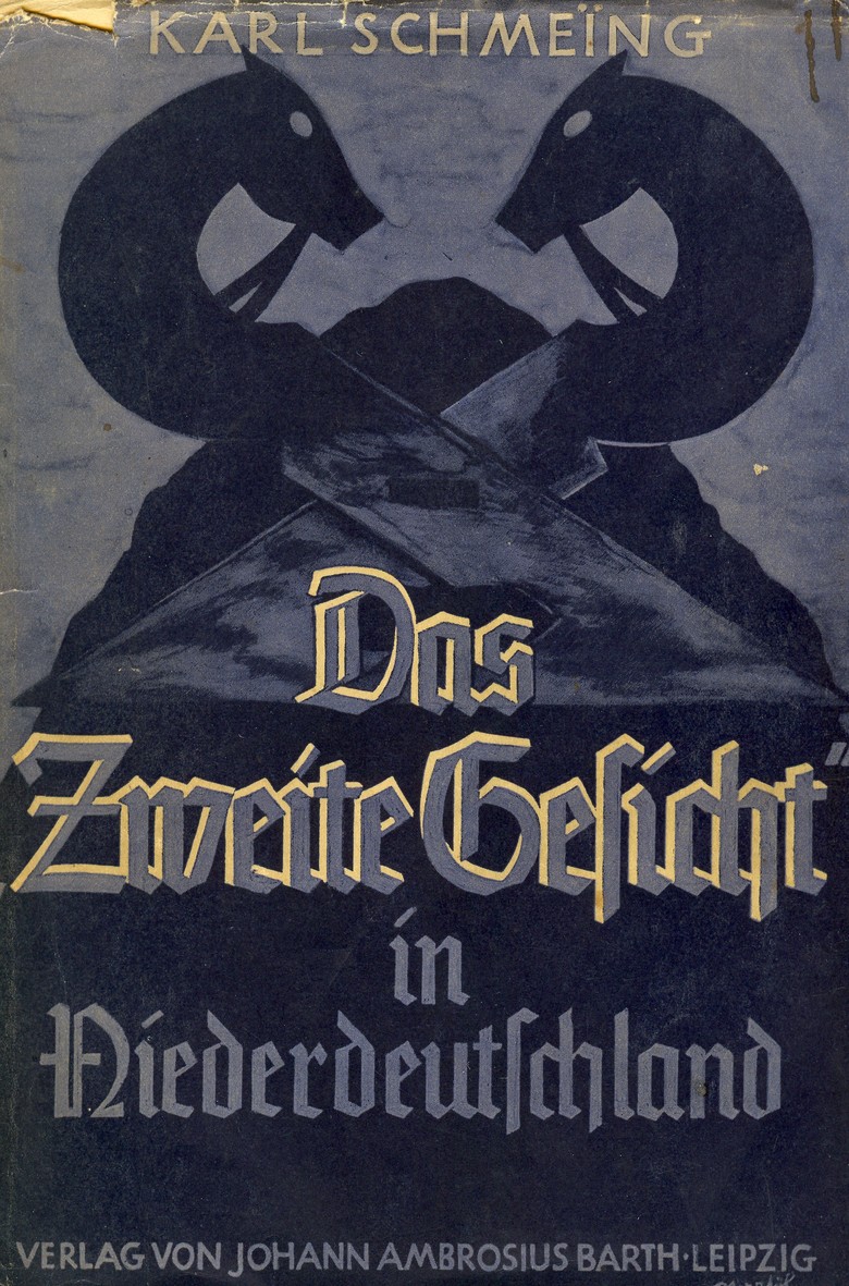 Umschlaggrafik für das Buch von Karl Schmeing von 1937. Original im Emslandmuseum Lingen.