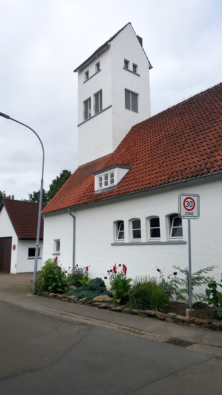 Das Spritzenhaus Südlengern steht unter Denkmalschutz.