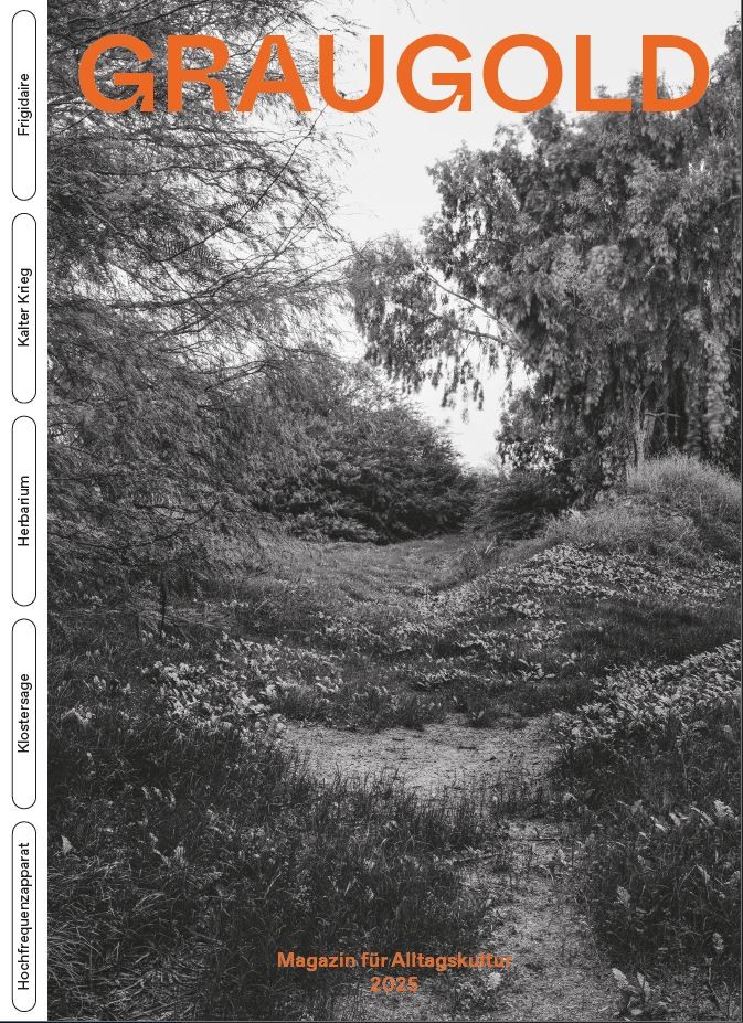 Cover der fünften Ausgabe von Graugold. Magazin für Alltagskultur.