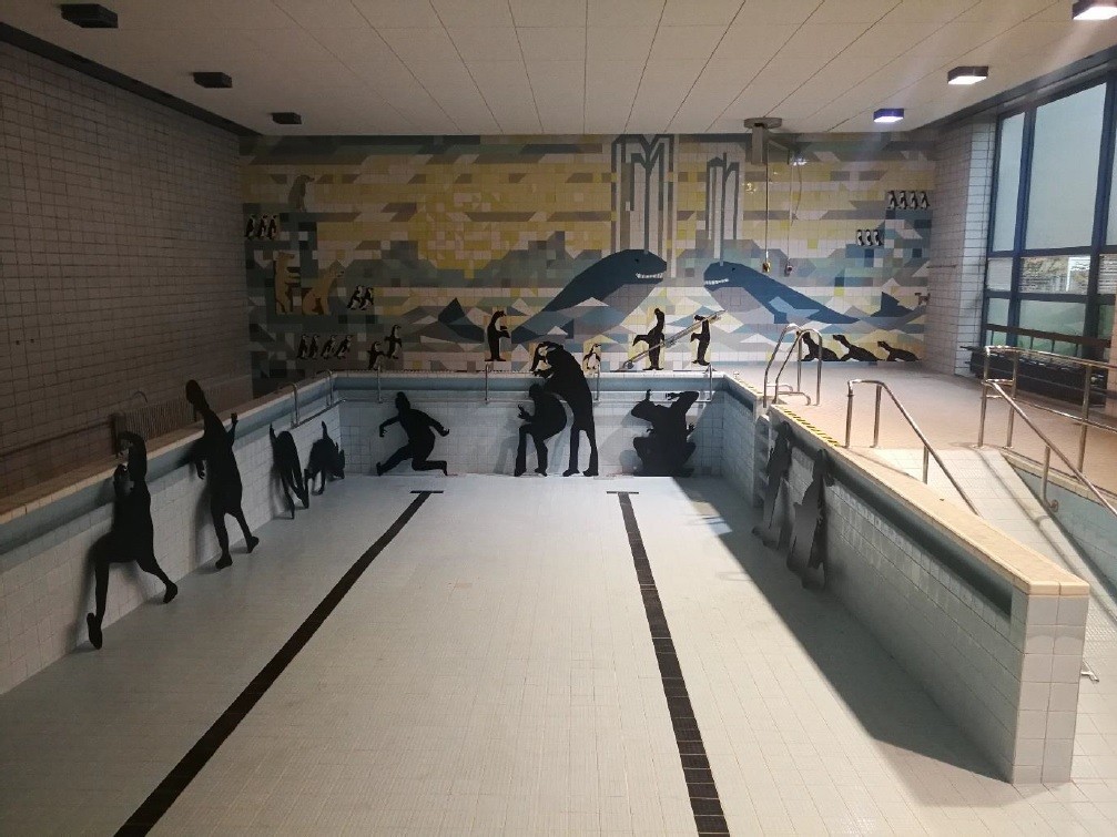 Ein Kunstprojekt im Sommer 2019 widmete sich den furchtbaren Krämpfen der an Ergotismus Erkrankten. Ein Film zu dem Projekt findet sich unter www.youtube.com/watch?v=OdrPryBhry0. Foto: Wobido, AFO.