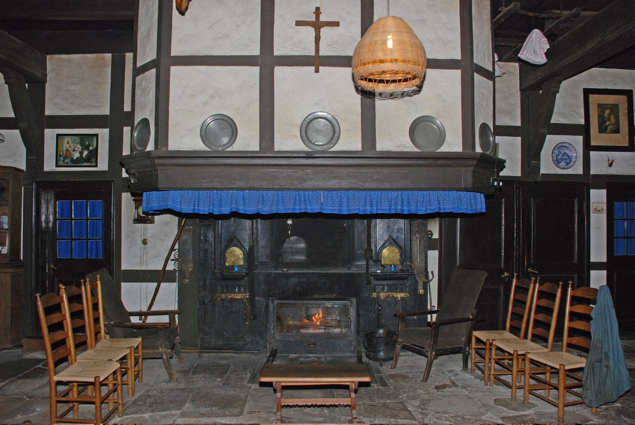 Nordwalde, Hof Reckfort, Herdfeuer.