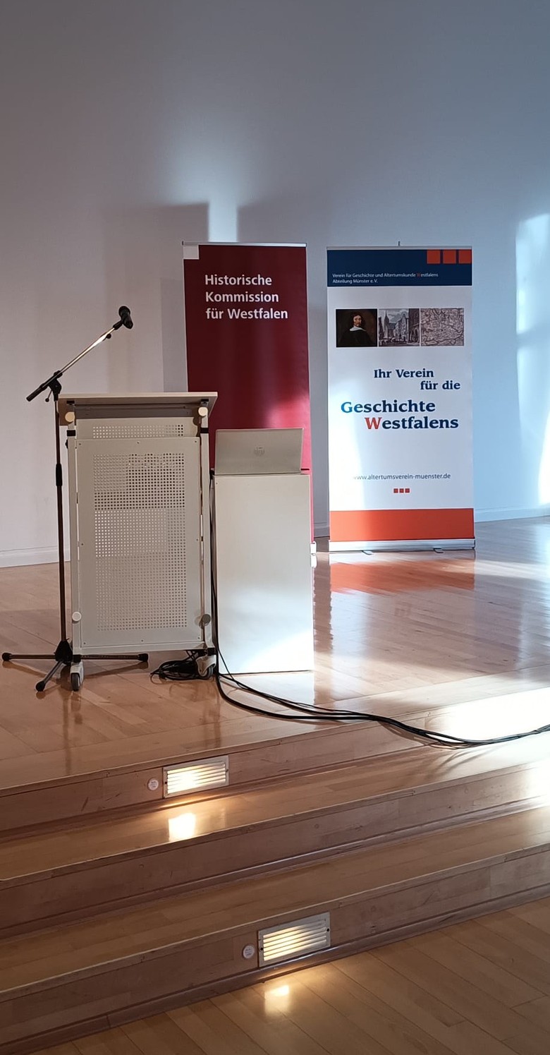 Am Tag der westfälischen Geschichte am 17./18. April 2026 kamen Geschichtsinteressierte aus Westfalen und darüber hinaus im Gustav-Lübke-Museum in Hamm zusammen. (Foto: Jannik Richter)