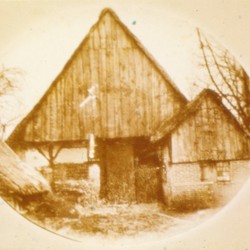 Das Emmerickhaus im ursprünglichen Zustand, Foto von 1898. Foto: Privatbesitz, Coesfeld. (vergrößerte Bildansicht wird geöffnet)