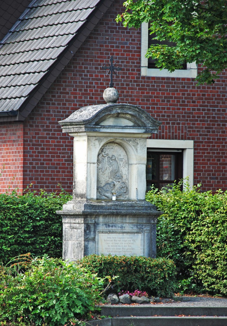 Stationsbild aus dem frühen 18. Jahrhundert an der Borkener Straße.