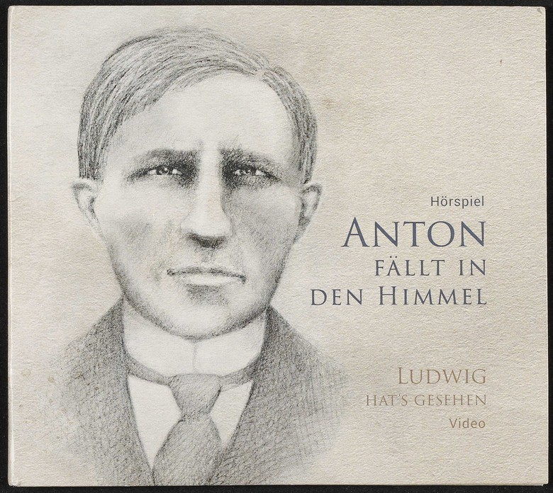 Die Portraitzeichnung auf dem Cover des Hörspiels „Anton fällt in den Himmel“ stammt von Christine Wehe Bamberger.