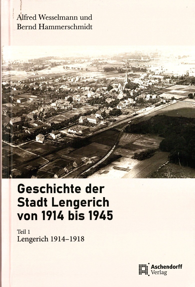 Einband der Publikation Geschichte der Stadt Lengerich von 1914 bis 1945. Teil 1: Lengerich 1914 – 1918.
