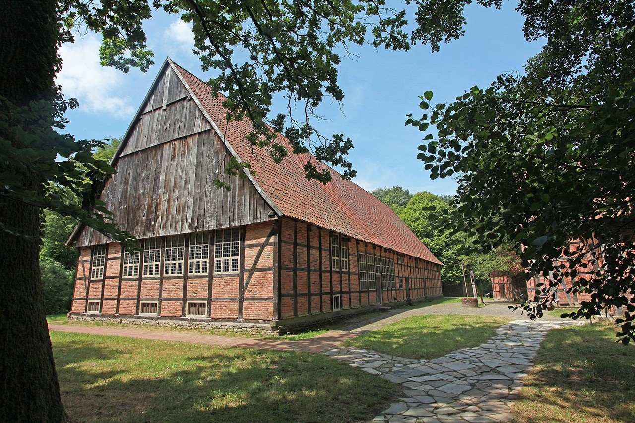 Der Gräftenhof im Freilichtmuseum Detmold; Foto: LWL/Wozniak.