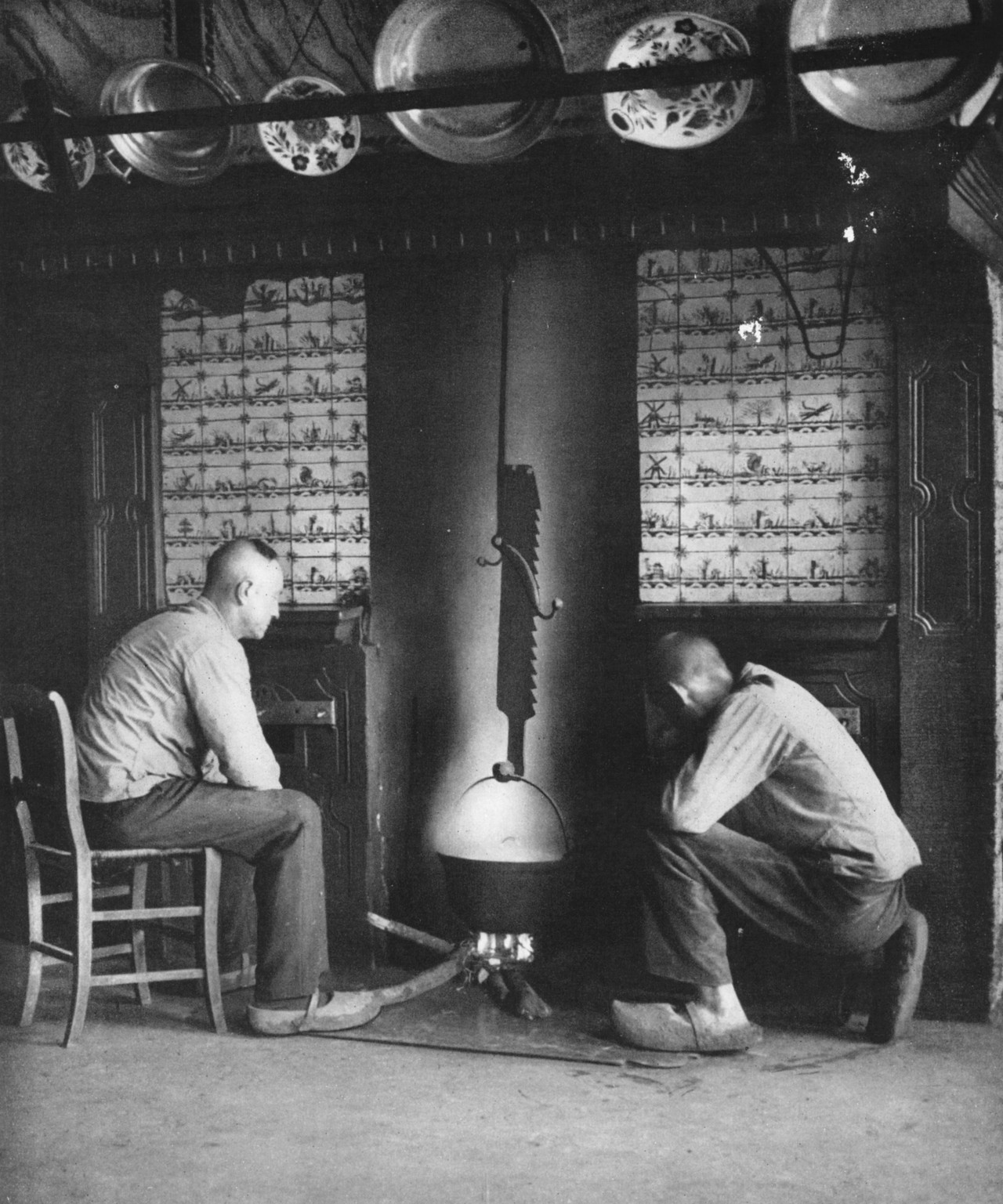 Ort der Besitzergreifung war in der Regel der Kesselhaken am Herdfeuer (Foto: Emslandmuseum Lingen, Bildarchiv).