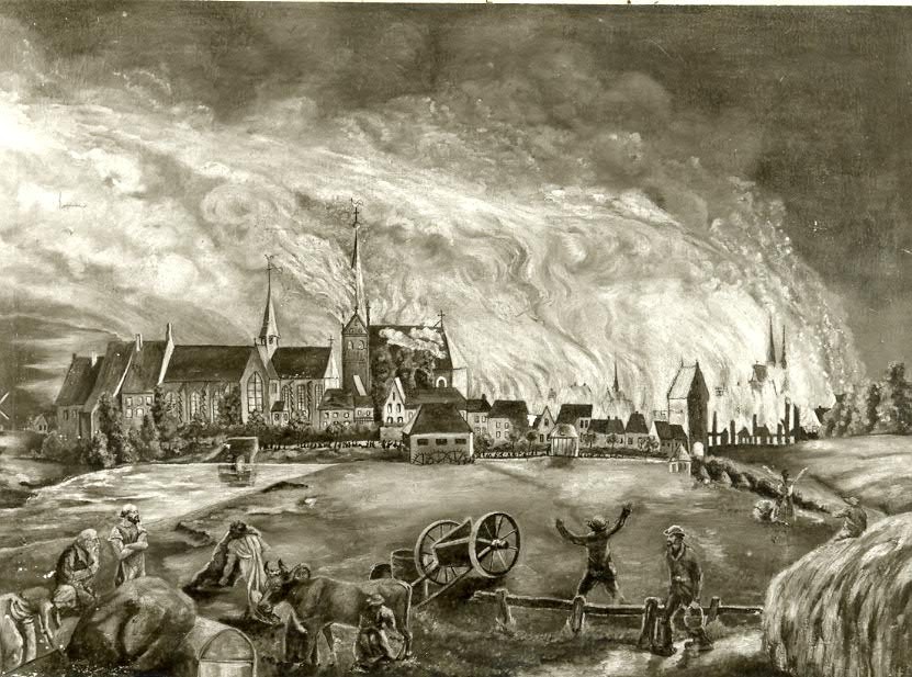 Stadtbrand in Vreden 1811, Archiv für Alltagskultur in Westfalen, 0000.65431.