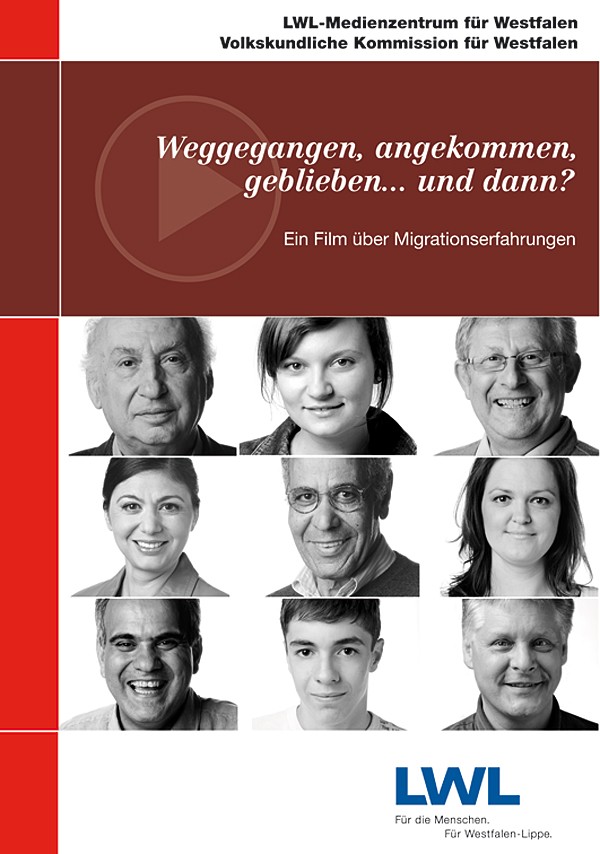 Titelbild der DVD "Weggegangen, angekommen, geblieben... und dann?"
