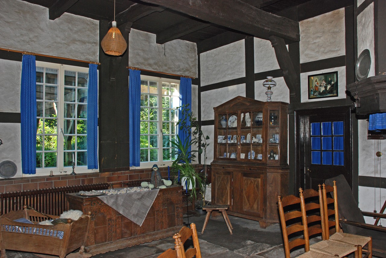 Wohnbereich im alten Bauernhaus.
