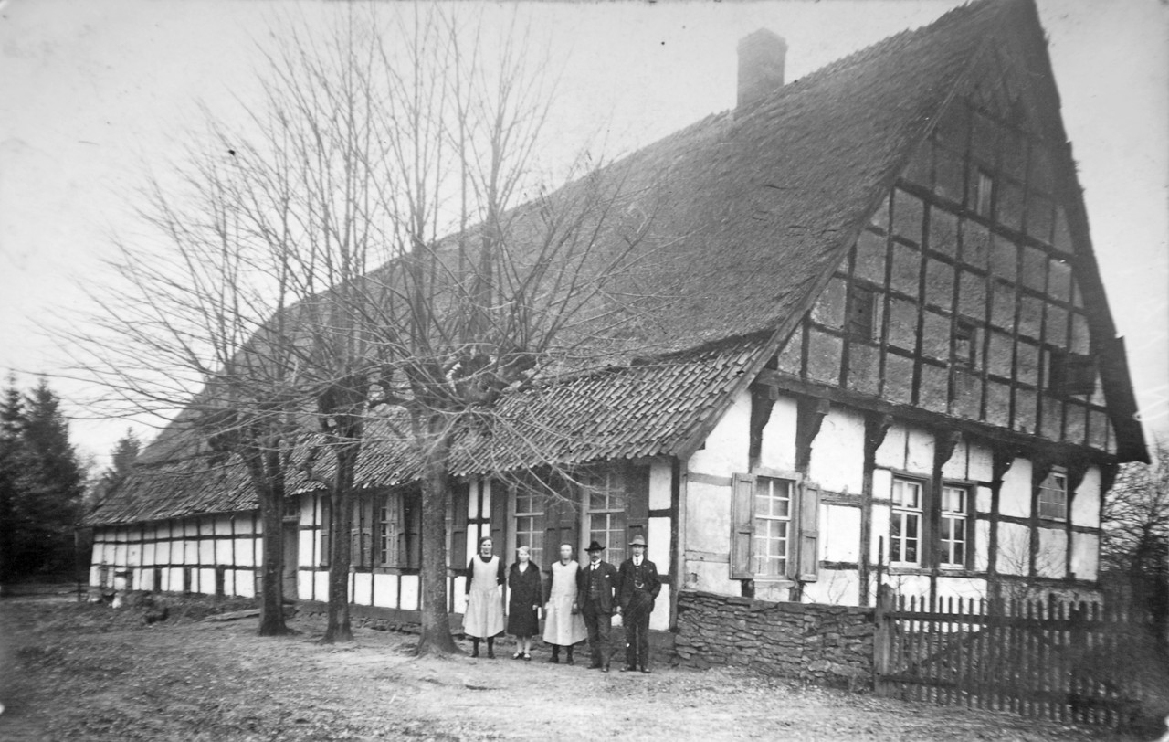 Das alte Bauernhaus Bramschulte aus dem 17. Jahrhundert.