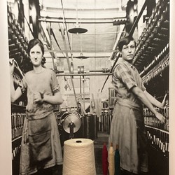 Arbeitsplatz Jutefabrik. (vergrößerte Bildansicht wird geöffnet)