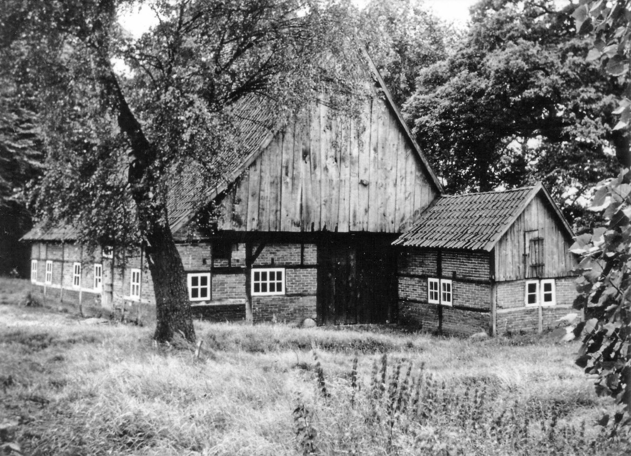 Das Emmerickhaus nach dem Auszug der letzten Bewohner, um 1950. Foto: Privatbesitz, Coesfeld.