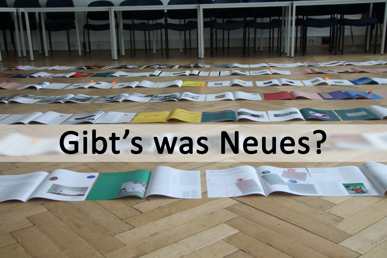 Gibt's was Neues?