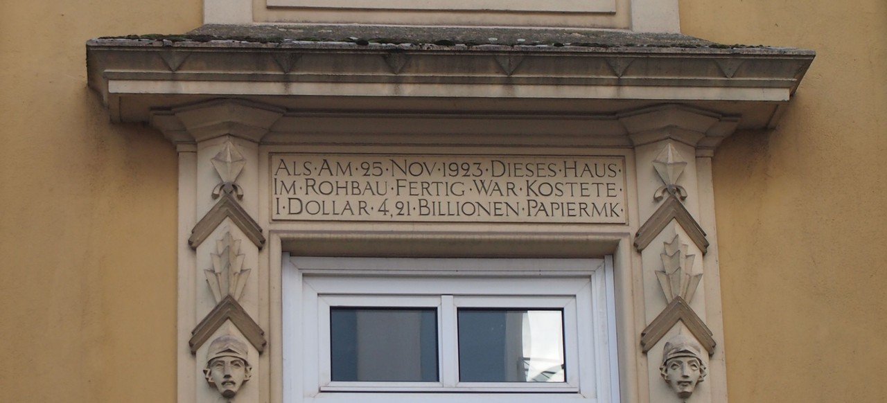 Hausinschrift, Kreuzviertel Münster (Foto: Cantauw/LWL)