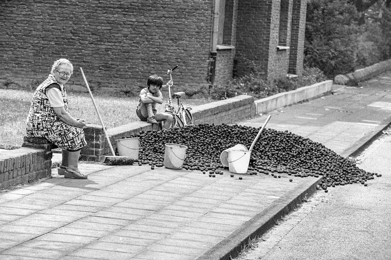 Kohlenanlieferung, Castrop-Rauxel, 1983. Foto: Helmut Orwat, LWL-Medienzentrum für Westfalen