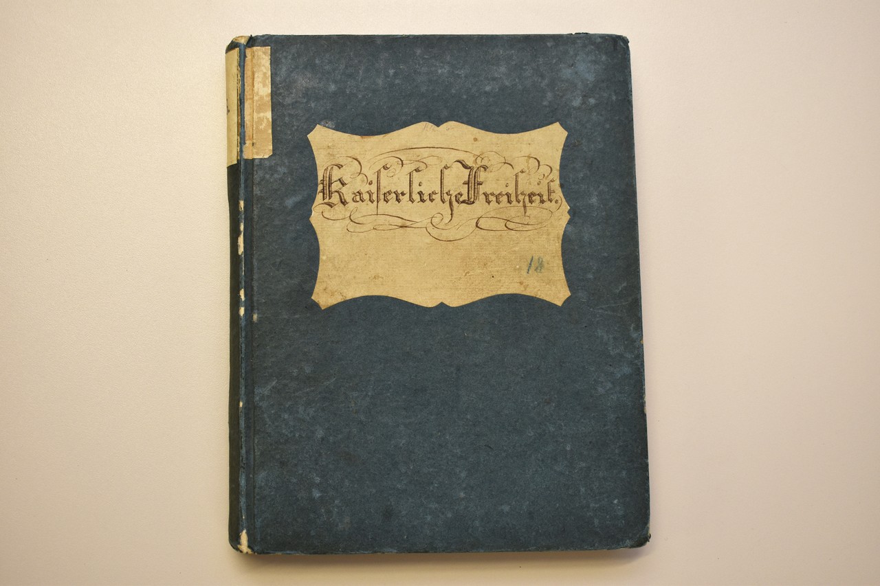 Das Privileg über die 'Kaiserliche Freiheit' der Coesfelder Gerichtsbarkeit, Stadtarchiv Coesfeld, Foto Andreas Eiynck.