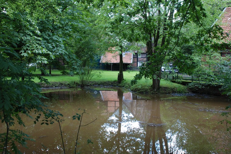 Gräfte auf dem Hof Essing, heute Reckfort, in Nordwalde, Foto: Andreas Eiynck.