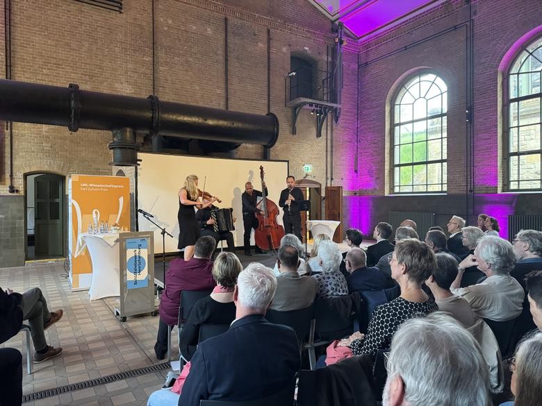 Musikalische Unterhaltung durch "Cuarteto Repetino". Foto: Cantauw/LWL.