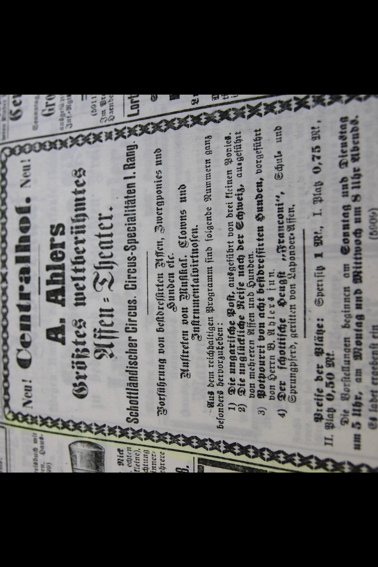 Eine Anzeige aus dem Westfälischen Merkur vom 05.10.1897. Archiv für Alltagskultur (LWL).