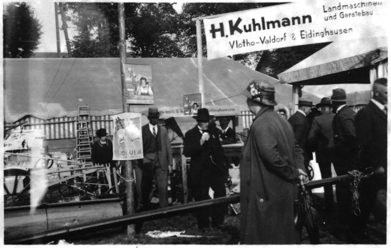 Die Kuhlmanns präsentierten ihre Produkte auf einer Ausstellung für Landmaschinen. Foto: Kuhlmann.