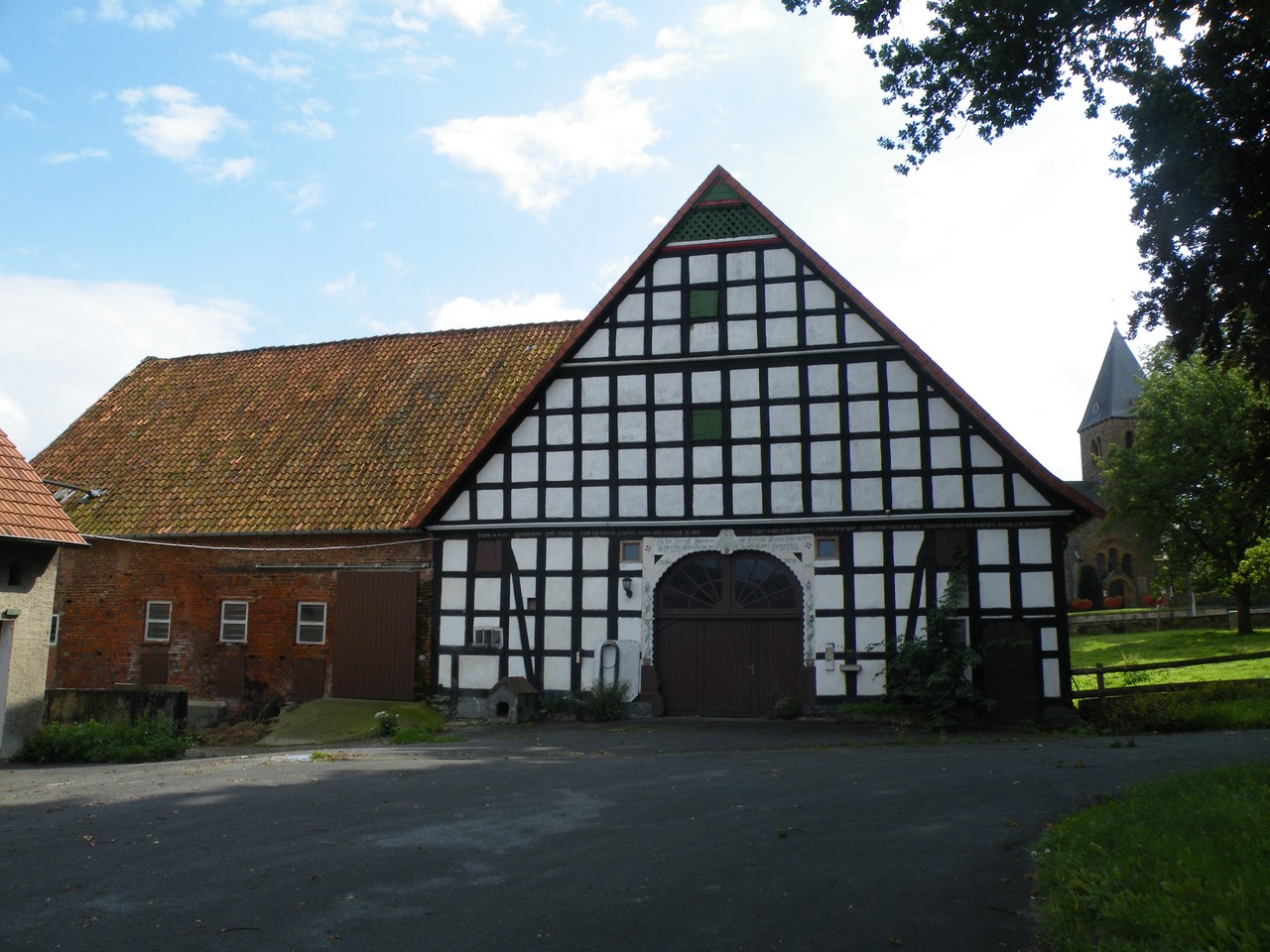 Der Hof Overmeyer in Holzhausen, Preußisch Oldendorf. Foto: Sebastian Schröder.