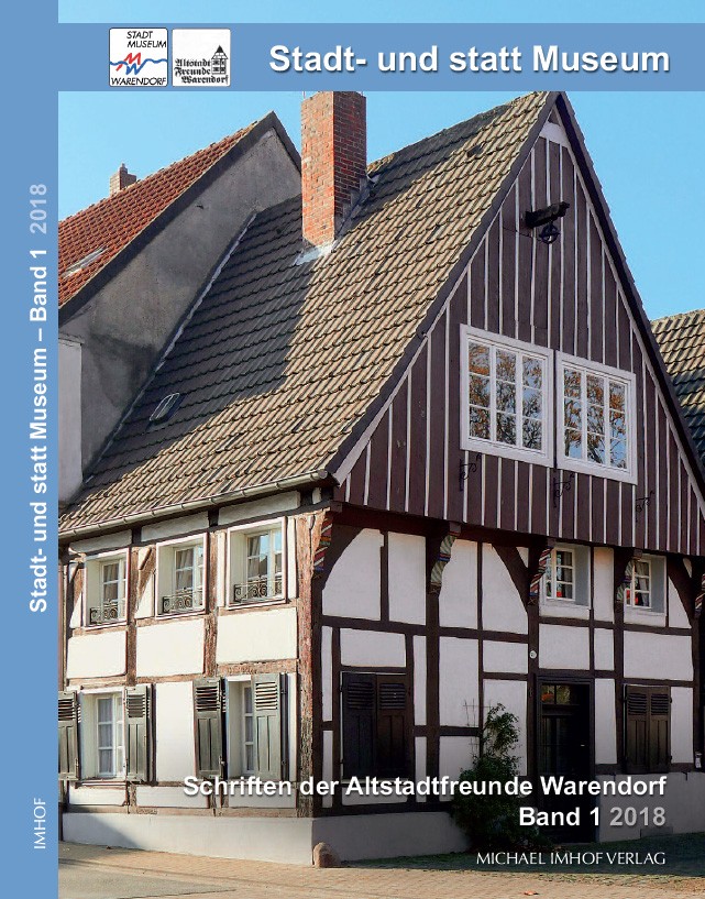 Titelseite "Schriften der Altstadtfreunde Warendorf" (Band 1).