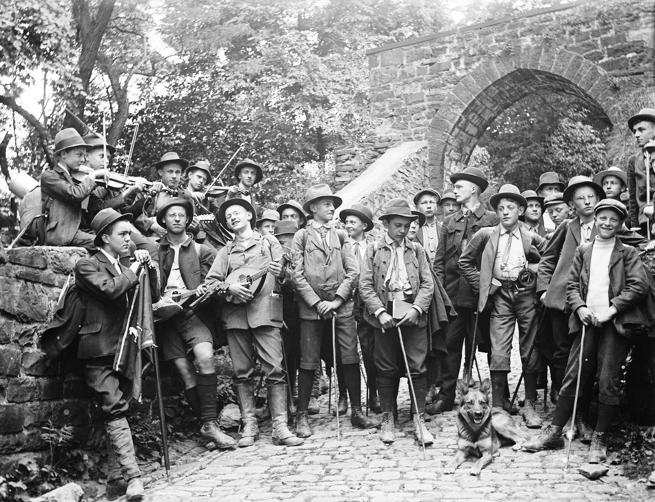 Lehrerseminaristen Soest in Altena 1912, 07_624 LWL Slg Schirrmann.