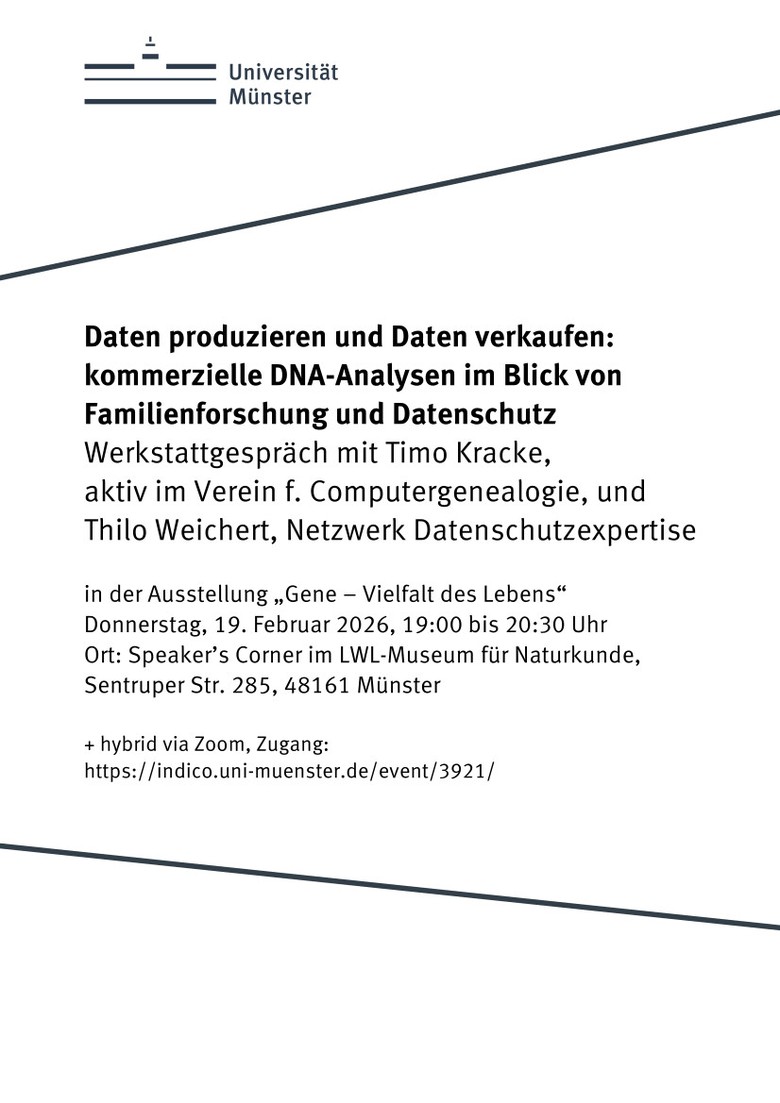 Veranstaltungsplakat.