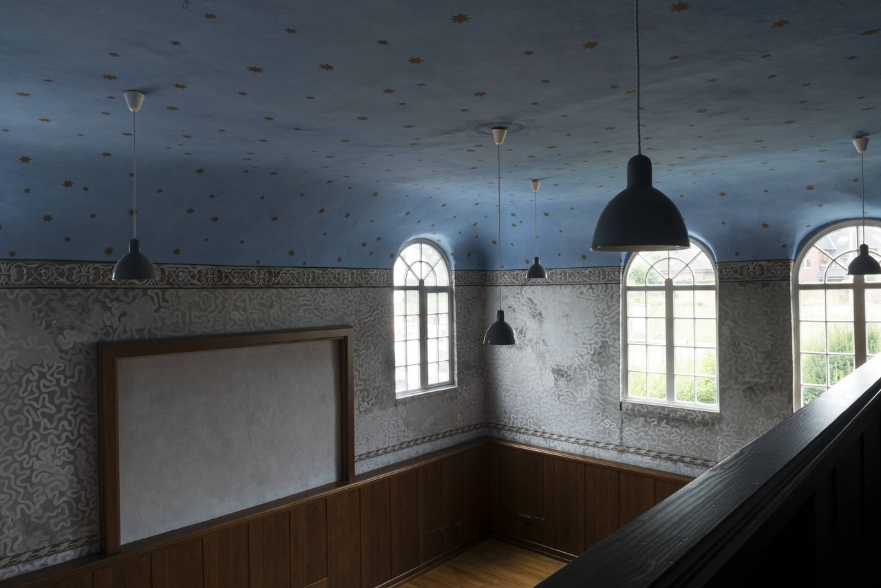 Innenansicht der Synagoge in Selm, 2017. (Foto: Tuula Kainulainen © LWL-Medienzentrum für Westfalen).